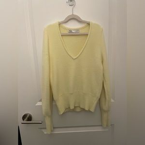 Must go before 30th! Zara Fluffy Sweater Size M